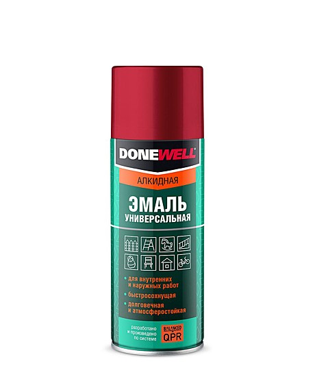 Эмаль DONEWELL универсальная фиолетовая (не будет)