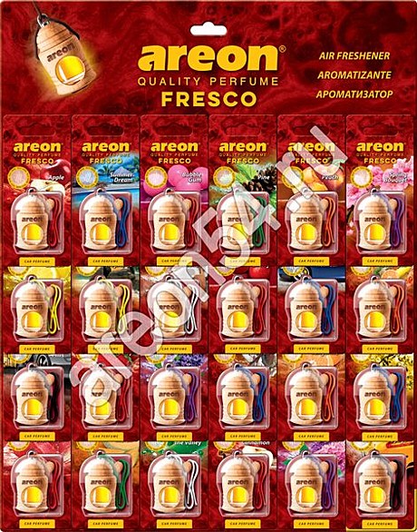 Ароматизаторы для автомобиля AREON disp 