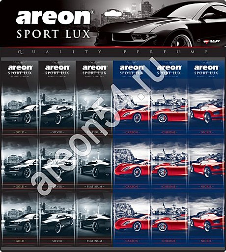 Ароматизаторы для автомобиля AREON disp x72 