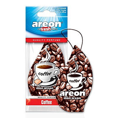 Ароматизаторы для автомобиля AREON Refreshment COFFE
