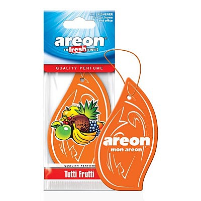Ароматизаторы для автомобиля AREON Refreshment TUTTI FRUTTI