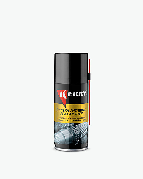 KR-942-1 Смазка литиевая белая с PTFE 210мл