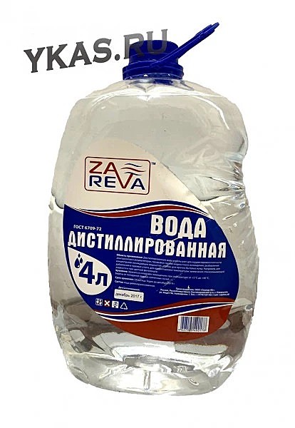 Вода дистилир 5 л ZAREVA