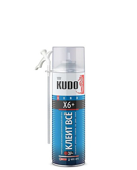 Клей-пена КЛЕИТ ВСЕ X6+ 650 мл