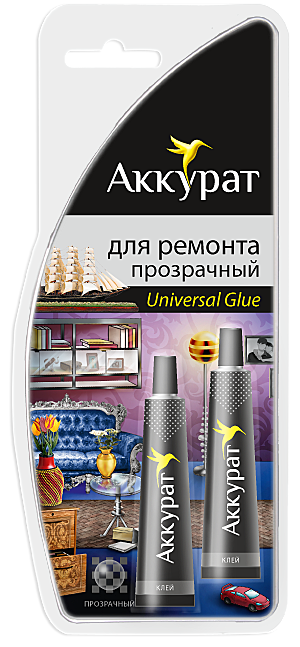 Набор для склеив.и ремон.издел.универс.ТМ Аккурат