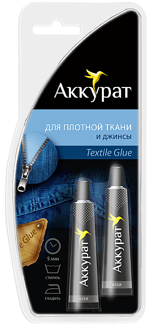 Набор для склеив. Плотной ткани и джинсы ТМ Аккурат