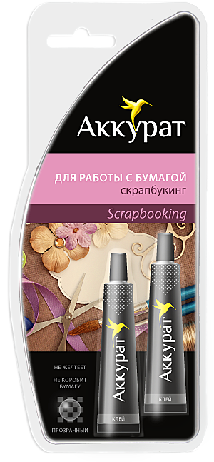 Набор для творческих работ по бумаге ТМ Аккурат