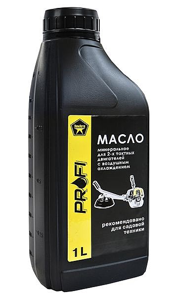 Масло минерал С ДОЗАТОРОМ для 2-такт двигателей 1л / ХимАвто