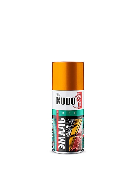 1028/1 Универсальная Эмаль золото / 210 мл / KUDO (шт.)